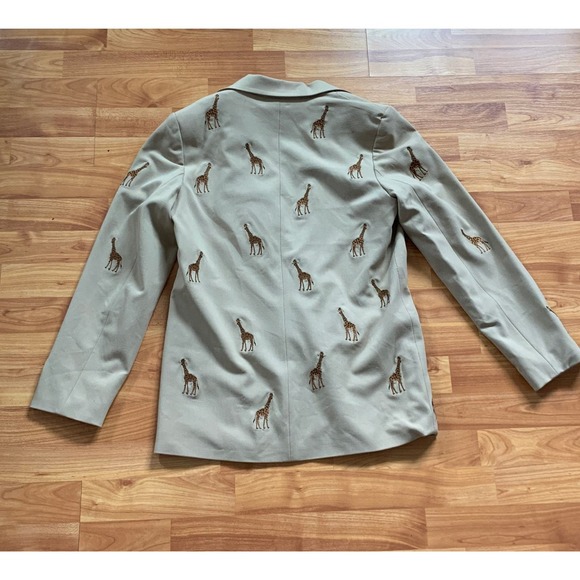 The Quacker Factory Giraffes Blazer - Picture 2 of 7